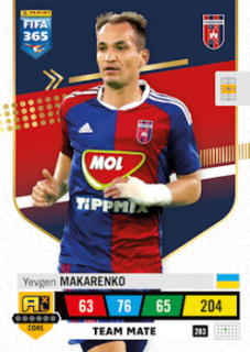 Yevgen Makarenko Mol Fehervar FC 2023 FIFA 365 Team Mate #283